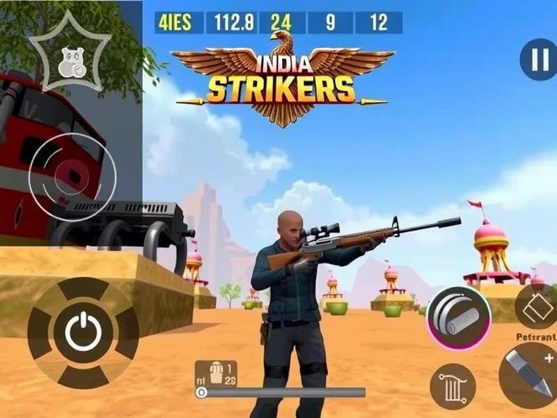 BGMI India Strikers weapons and equipment showcase